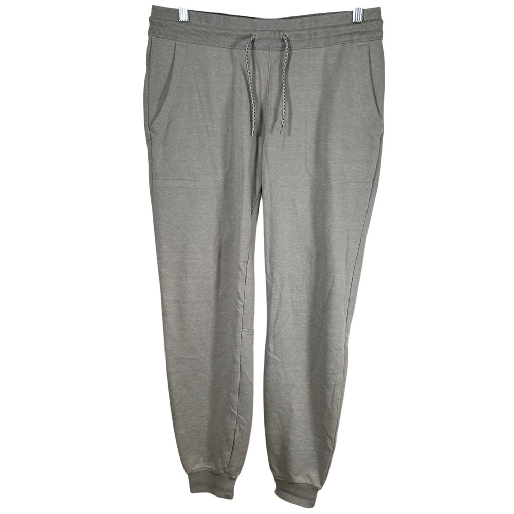 Columbia Mens Grey Joggers Tapered Fleece Sweatpants Size Medium Regular
